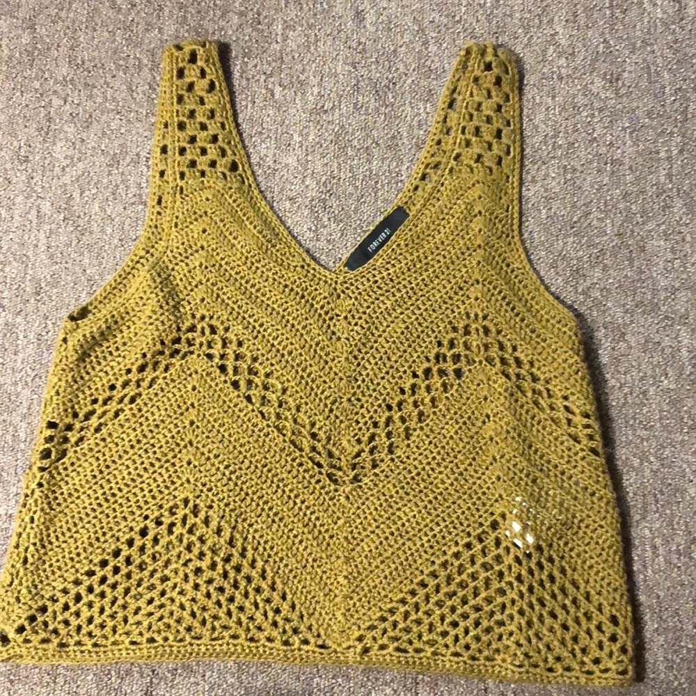 Knitted Crop Top